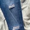 Jeans Banana Republic Premium Denim Skinny Ankle Distressed