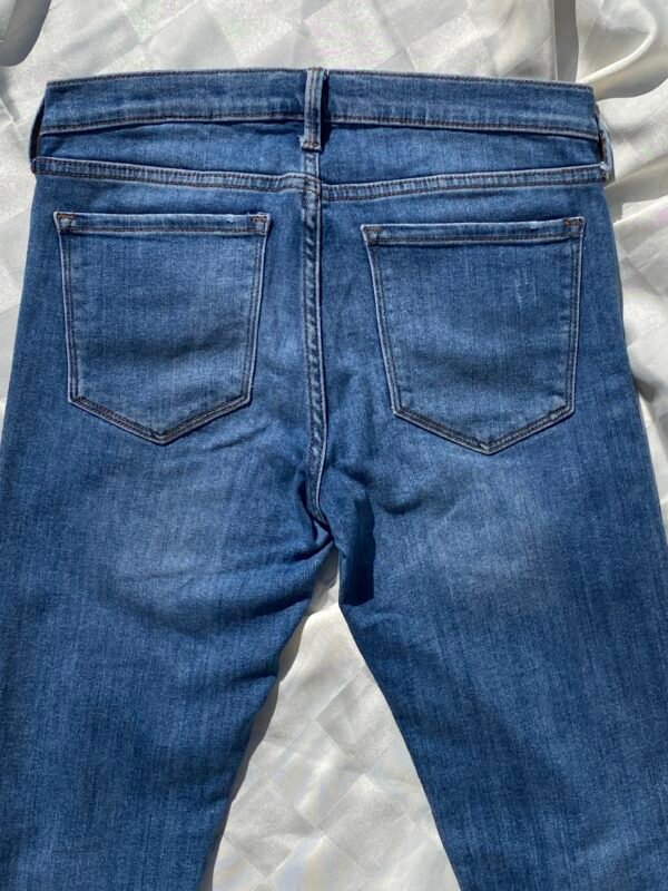 Jeans Banana Republic Premium Denim Skinny Ankle Distressed