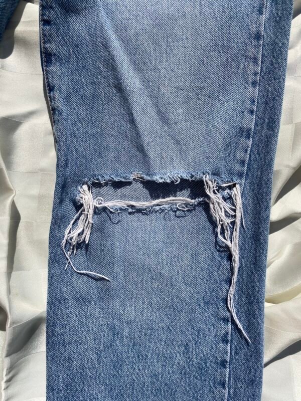 IMG_3019 Jeans Garage Denim 90's Straight Distressed