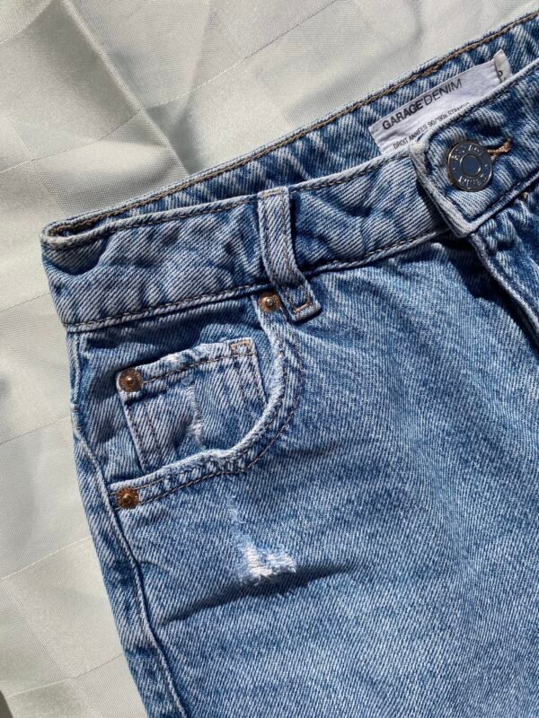 IMG_3021 Jeans Garage Denim 90's Straight Distressed