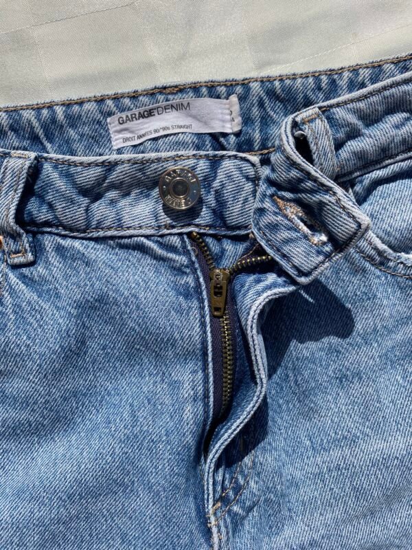 IMG_3022 Jeans Garage Denim 90's Straight Distressed