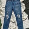 Jeans GAP Denim Girlfriend Distressed Jeans GAP Denim Girlfriend Distressed