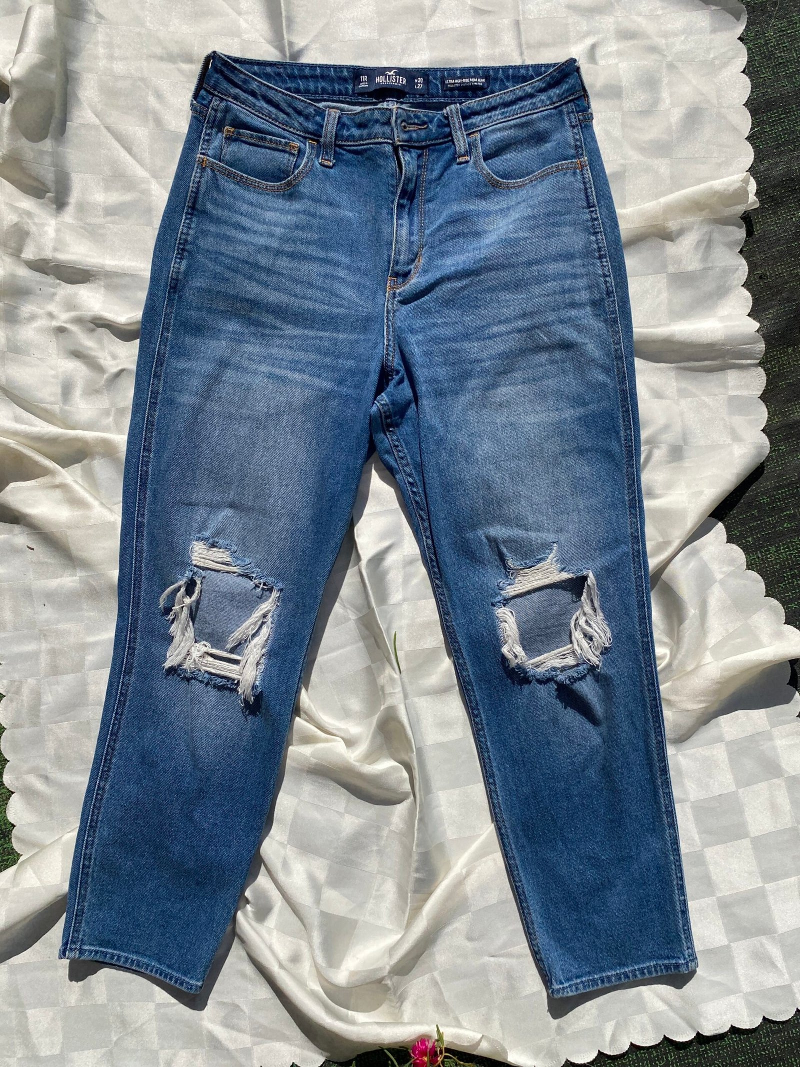 Jeans Hollister Ultra High-Rise Mom Jean (Vintage Stretch)